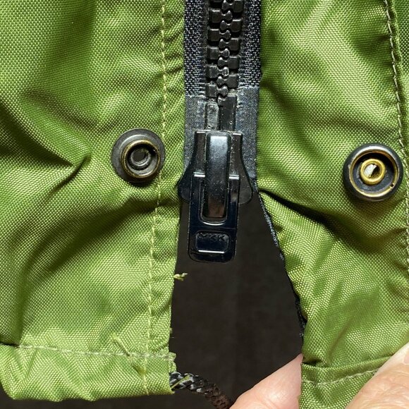 Stearns Buoyant Nylon Flotation Jacket L 44-46 Green Duck Hunting Fishing - Picture 8 of 13